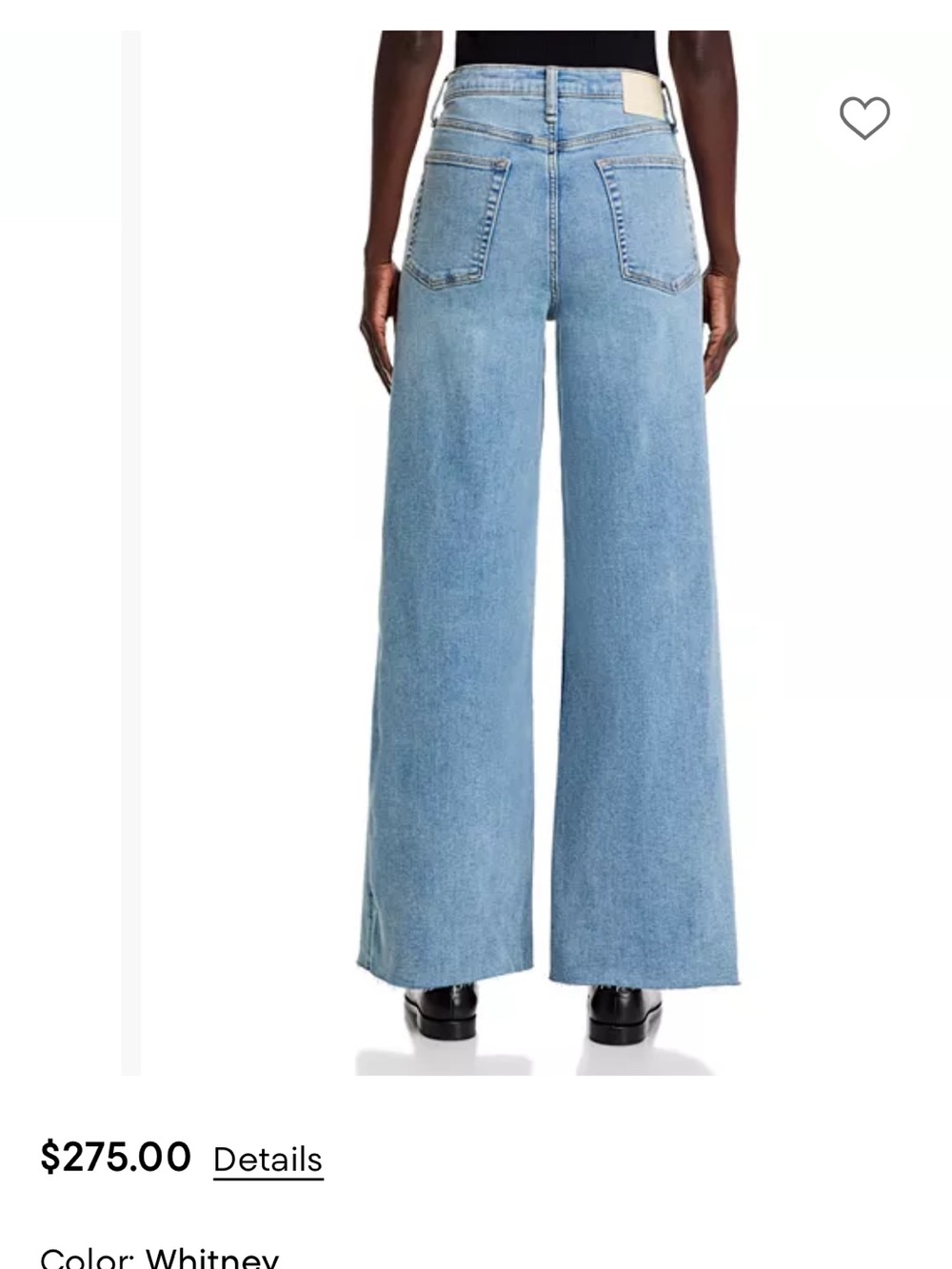 rag & bone Sofie high rise denim - Picture 2 of 5